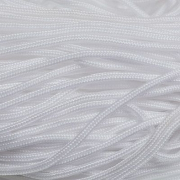 Sail rope, diameter 2 mm, 10 metres, white