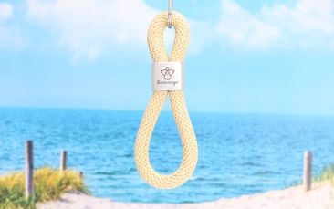 Sailing rope key ring 