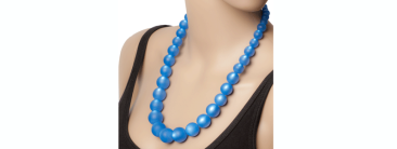 Uni Polarisk Ball Necklace Capri Blue