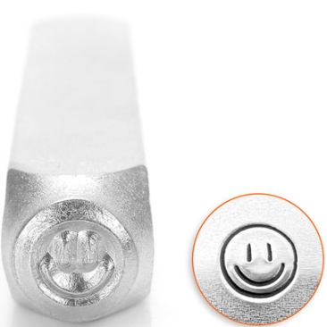 ImpressArt Tampon design, 6 mm, motif smiley