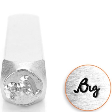 ImpressArt Design tampon, 6 mm, motif écriture Big