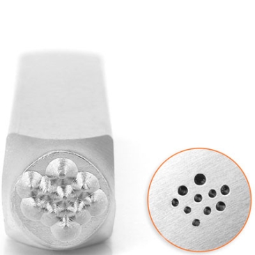 ImpressArt Design tampon, 6 mm, motif points
