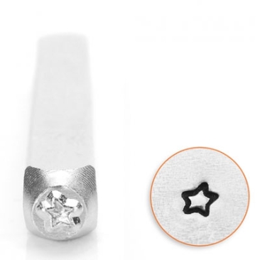 ImpressArt Design tampon, 3 mm, étoile