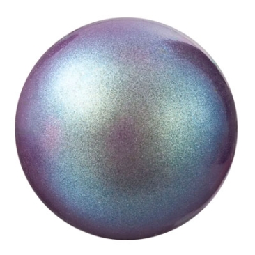 Perle Preciosa, Nacre Pearl, forme : Rond, 12 mm, Couleur : pearlescent violet