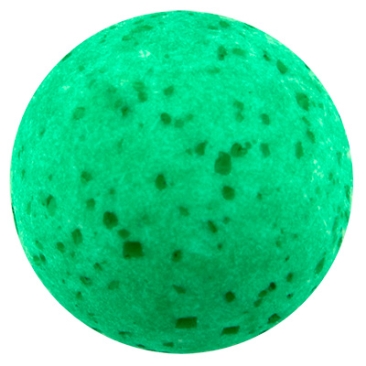 Polaris kraal gala lief, bol, 8 mm, turkoois groen