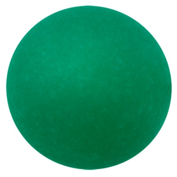 Polaris kraal, rond, ca. 10 mm, turkoois groen