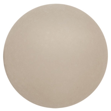 Perle polaire, ronde, env. 10 mm, gris clair