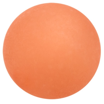 Boule Polaris, 4 mm, mat, orange