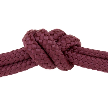 Sail rope, diameter approx. 4.5 -5 mm, length 1 m, aubergine