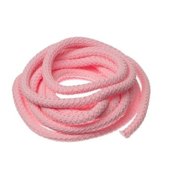Sail rope / cord, diameter 5 mm, length 1 m, pink