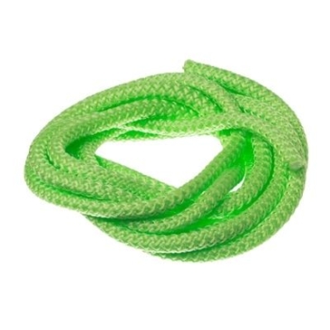 Sail rope / cord, diameter 5 mm, length 1 m, light green