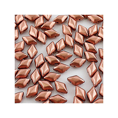 Matubo Gemduo Perlen, 8 x 5 mm, Farbe: Bronze Copper , Röhrchen mit ca. 8 gr. 