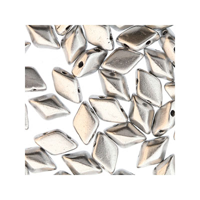 Matubo Gemduo Perlen, 8 x 5 mm, Farbe: Bronze Aluminum , Röhrchen mit ca. 8 gr. 