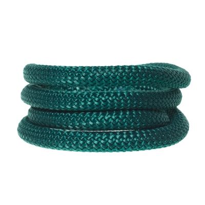 Corde à voile / cordelette, diamètre 10 mm, longueur 1 m, vert foncé 